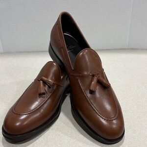 Brooks Brothers Classic Brown Leather Loafers